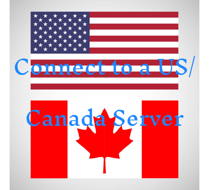Connect to a US/Canada Server
