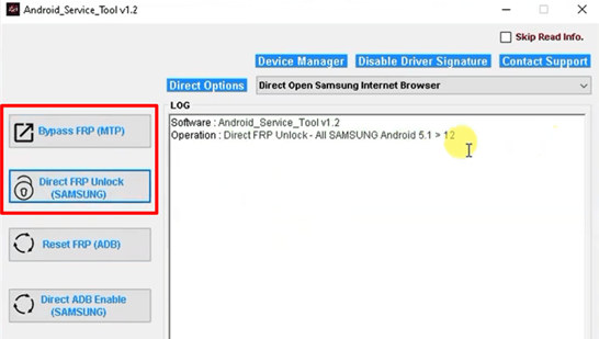 bypass frp