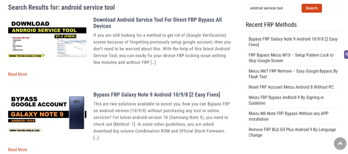 download from website