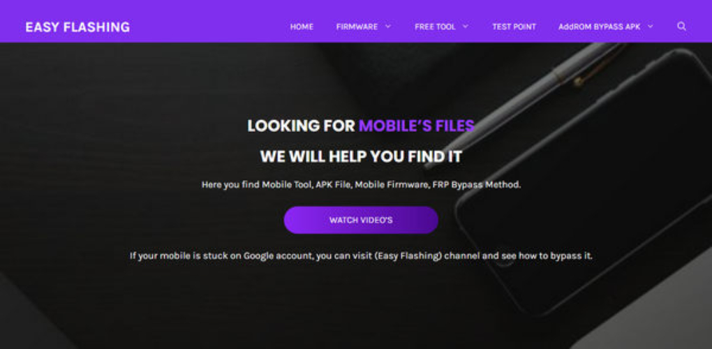 Easy Flashing FRP Bypass 8.0 APK