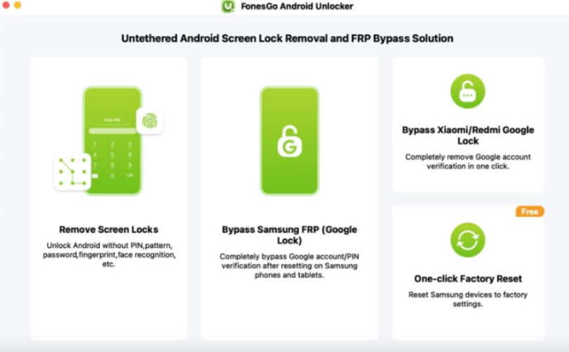 FonesGo Android Unlocker