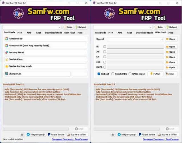 SamFw FRP Tool