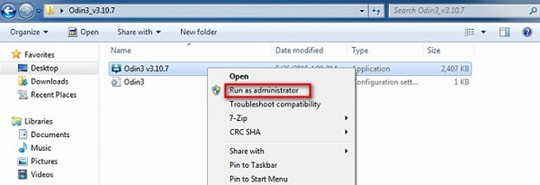 run as administrator