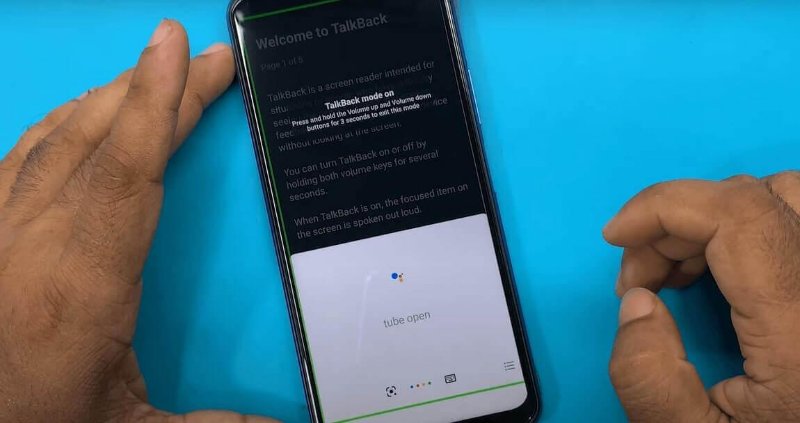 trick uses the talkback