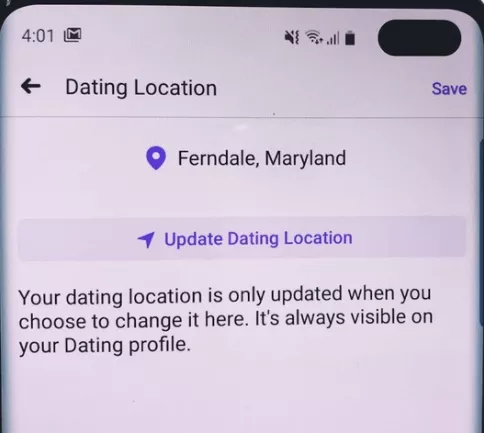 fix facebook dating location mismatch