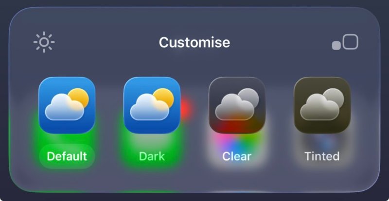 customize home screen icon style