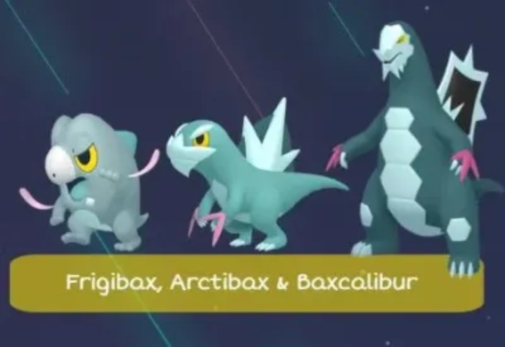 Frigibax evolution in Pokémon GO