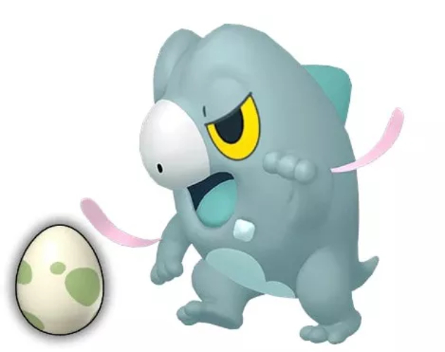 Frigibax Pokémongo
