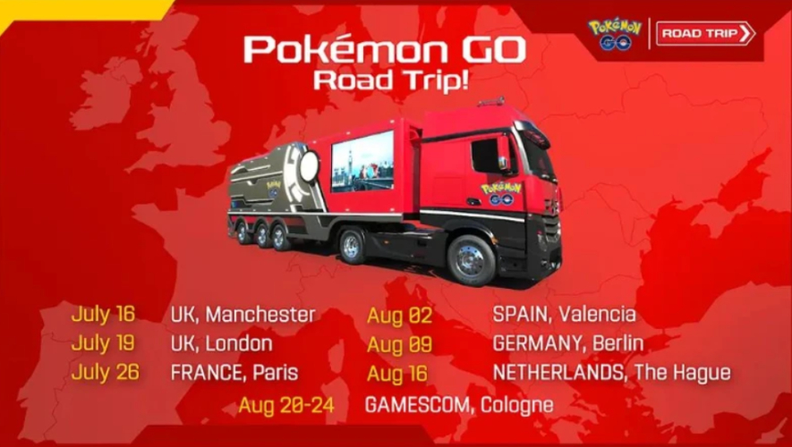 GO Road Trip -scledule