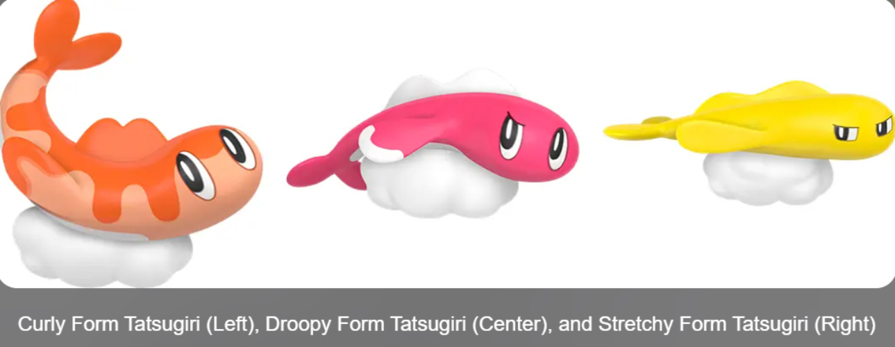 How Many Tatsugiri Evolutions Exist