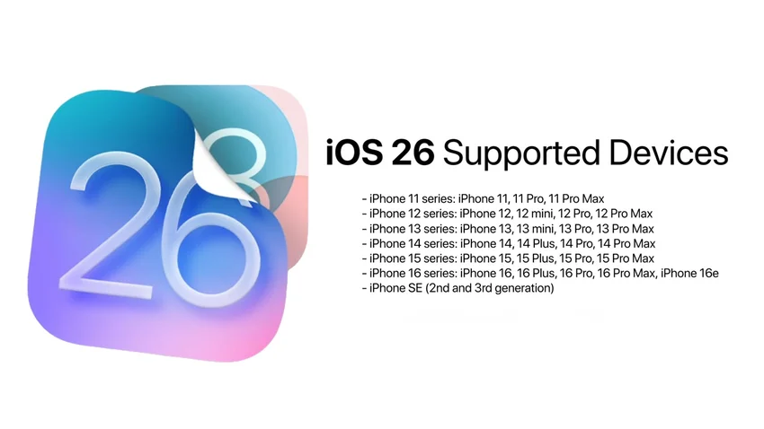 iOS 26 Beta 支援裝置