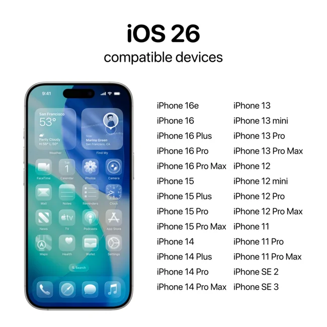 Make Sure Your Device Can Run iOS 26