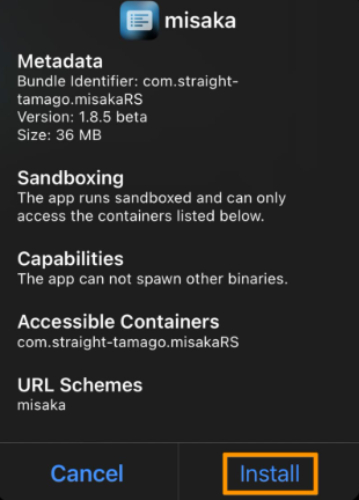 Misaka app