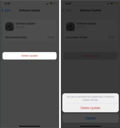 emove Pending Update File