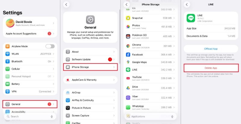 unused app
