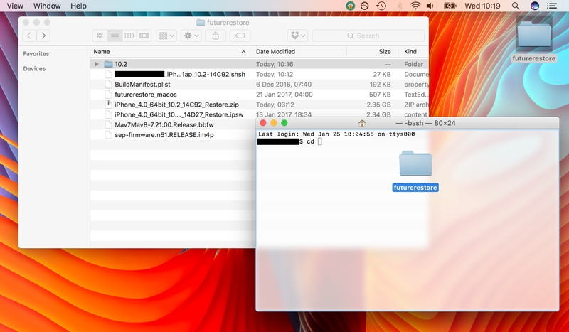 Apple iOS IPSW 韌體更新檔案