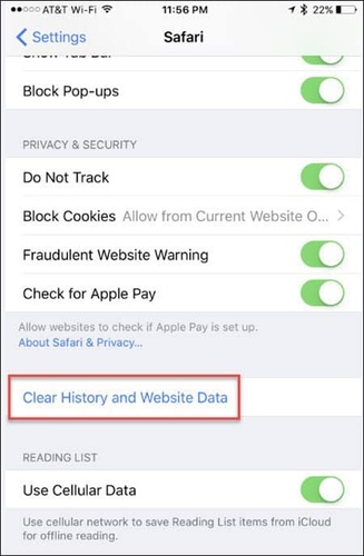 clear-history-and-website-data-to-fix-safari