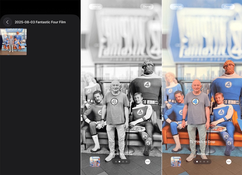 Customize home screen with photo wallpaper 2