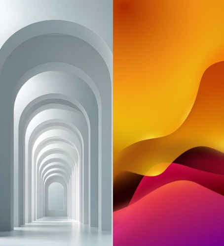 Downloadable iOS 27 inspired wallpapers