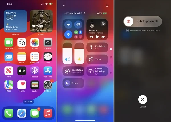 iPhone 強制重啟 解決開發者模式不見