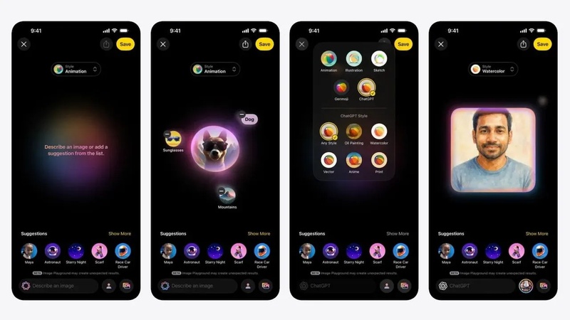 iOS 27 wallpaper from Image Playground