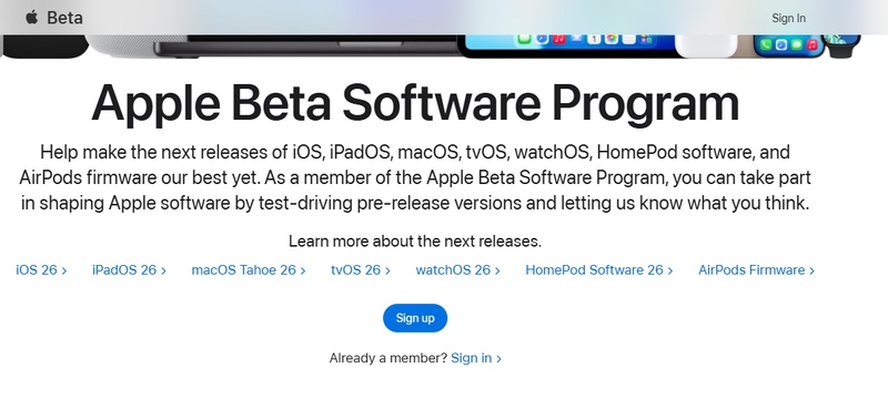 Tap Sign In with Apple ID