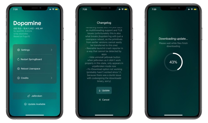 Userspace reboot from app applies change