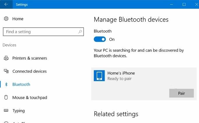 transfer photos to pc with bluetooth wirelessly