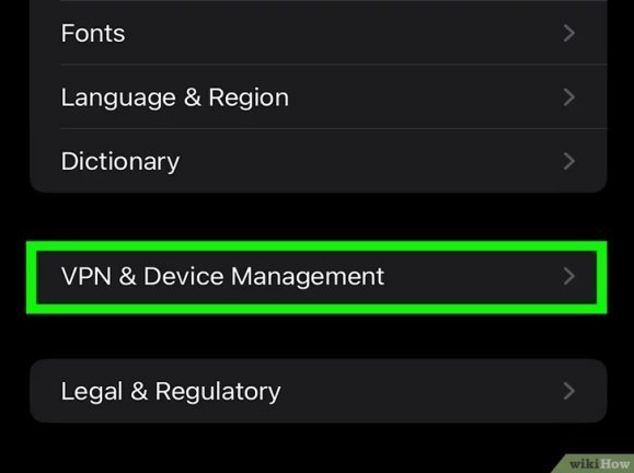 Remove VPN Configuration