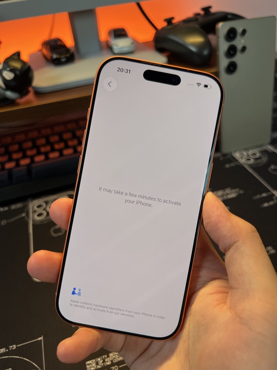 it may take a few minutes to activate your iphone 17?v=1