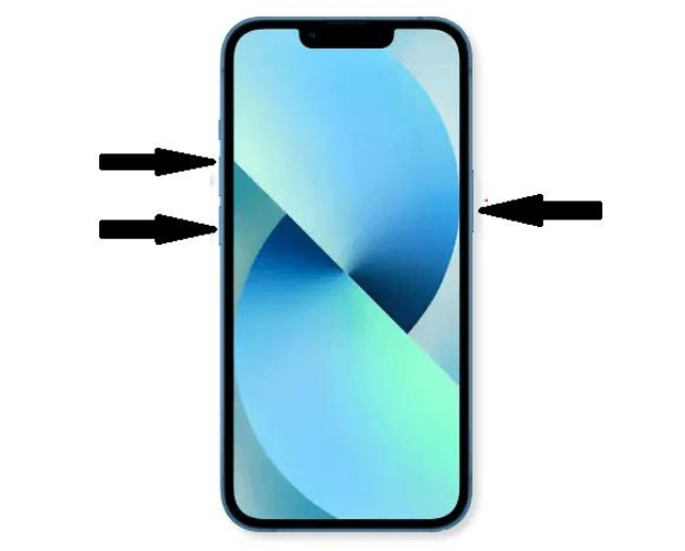 force restart iPhone 17