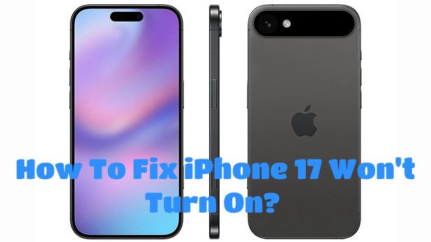 iphone 17 won't turn on