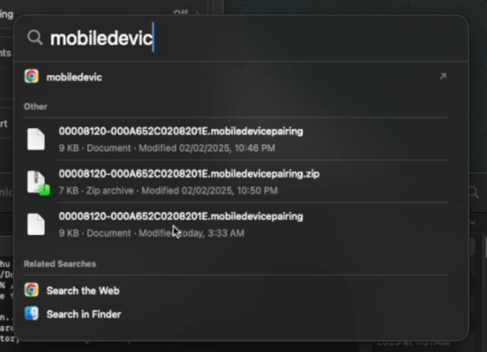 mobiledevicepairing