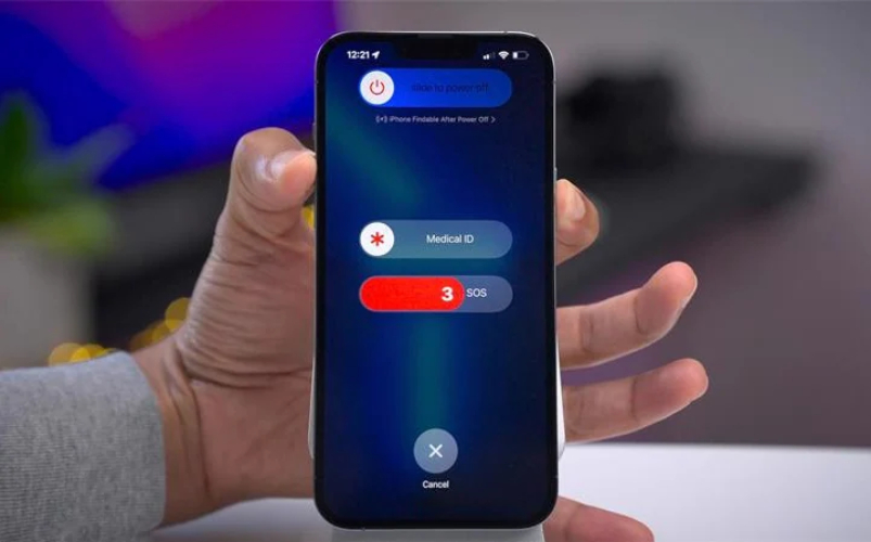 Restart iPhone 17