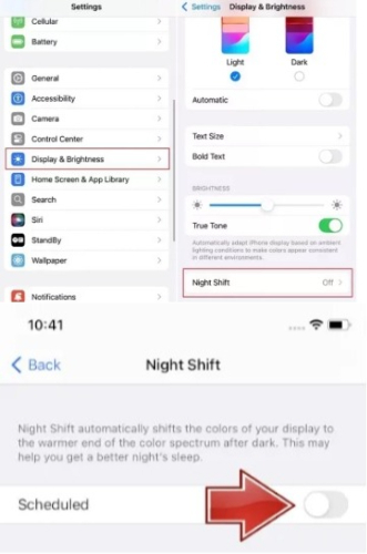 Disable Dark Mode on iPhone 17