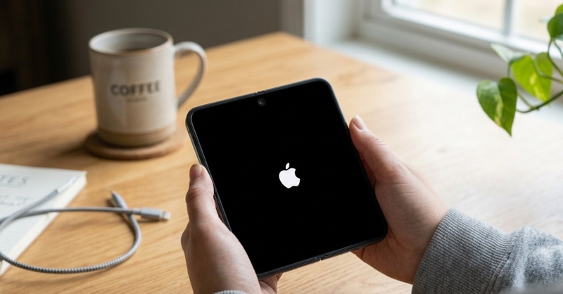 Force restart iPhone Duo if stuck