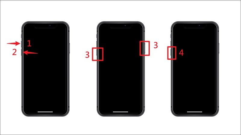 Hold Volume Down for ten seconds