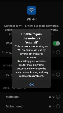 Setup page freezes due to service issues
