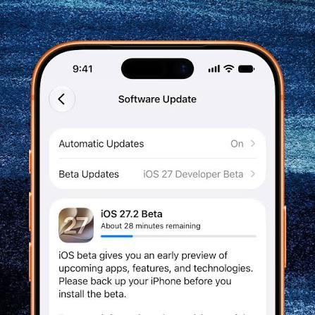 Updating iOS on device