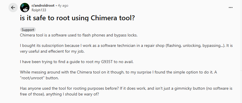 Rooting Safety Concerns