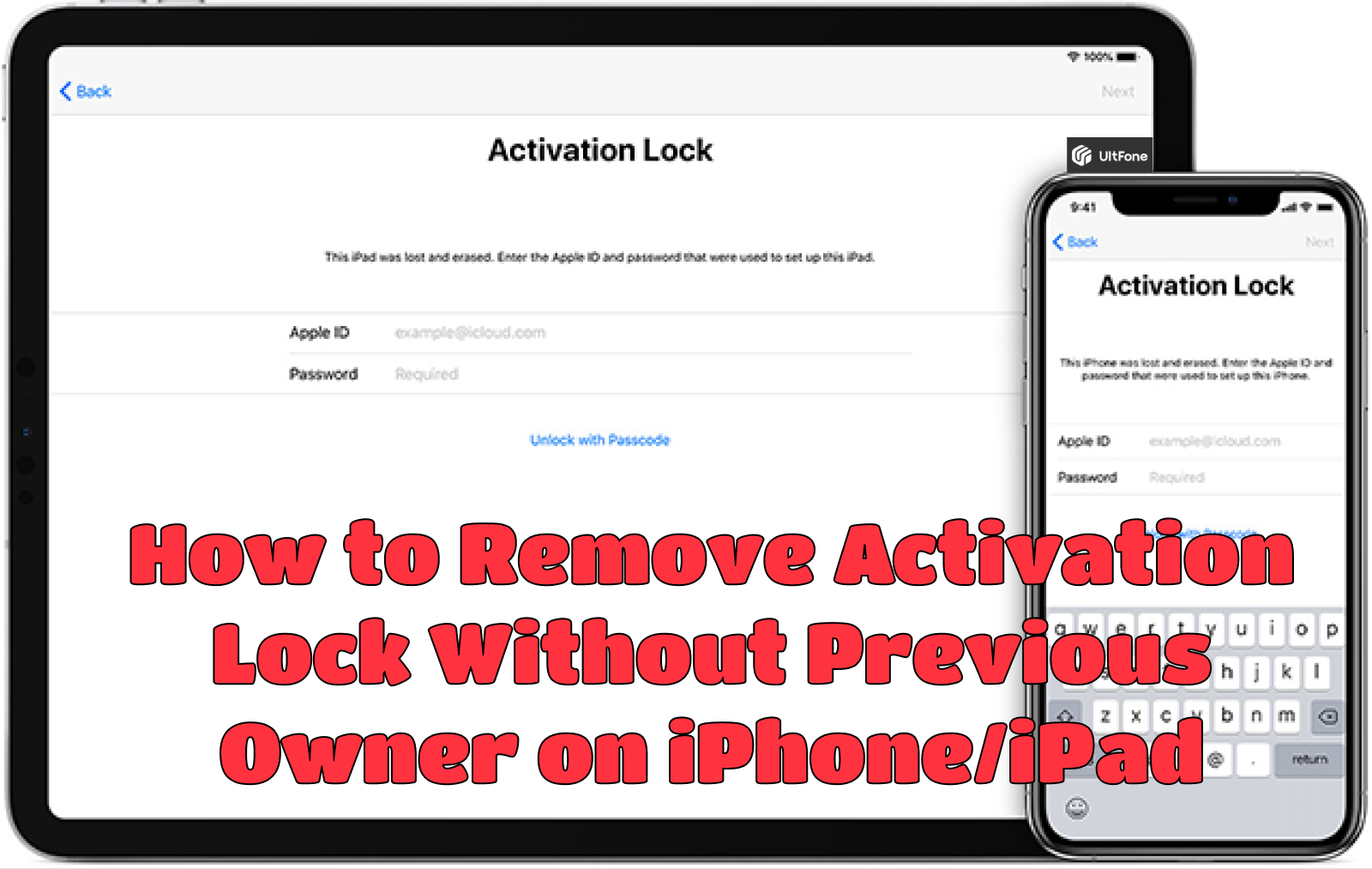 how to remove Activation Lock without the previous owner