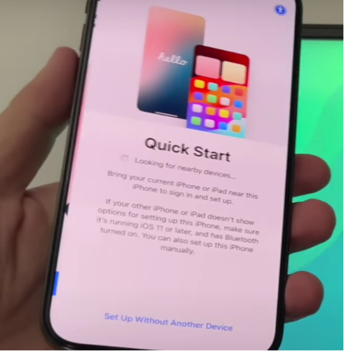 Quick Start on iphone