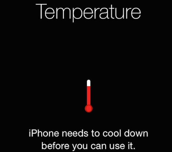 إذا كان iPhone ساخنًا جدًا