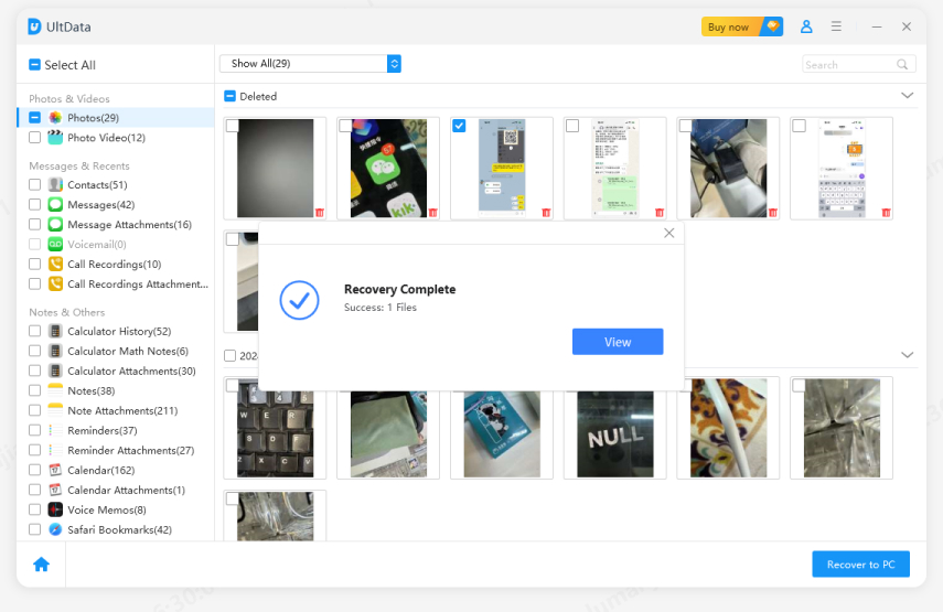 recover lost iphone data without backup