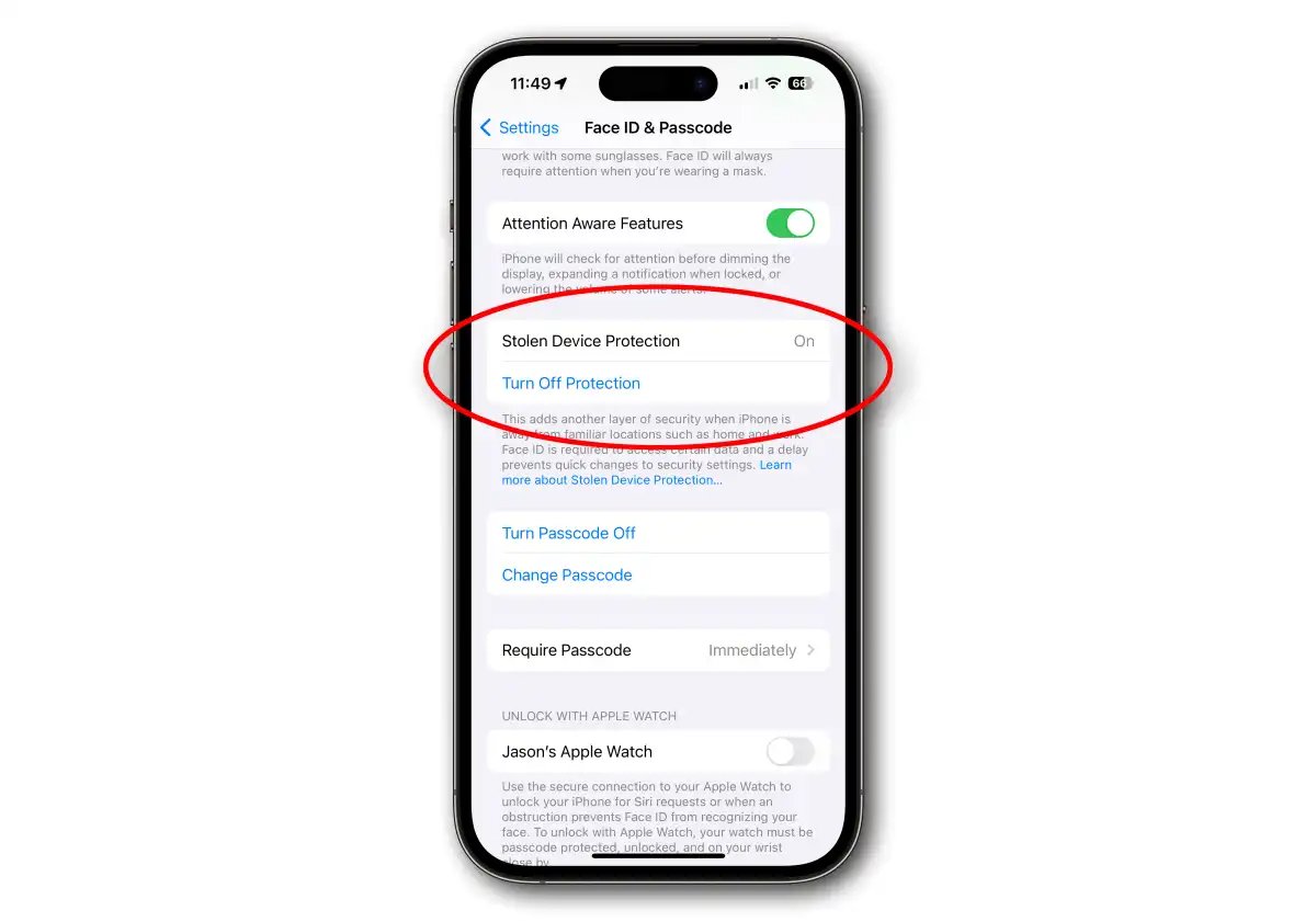How To Turn On Apple iPhone's New Anti-Phone Theft Feature