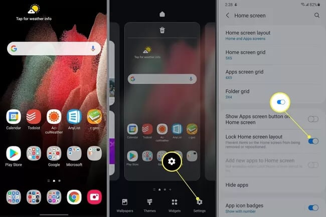 2 Ways to Disable Glance on Samsung Phones (One UI 4 and 5) - Gadgets To Use