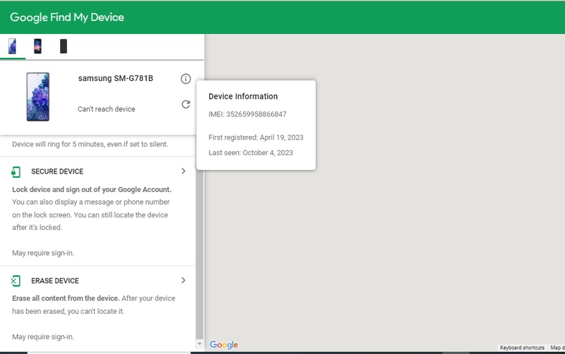 Factory reset removes FRP lock