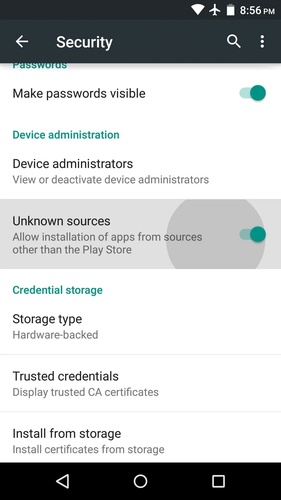 安裝所需的兩個應用程式檔案