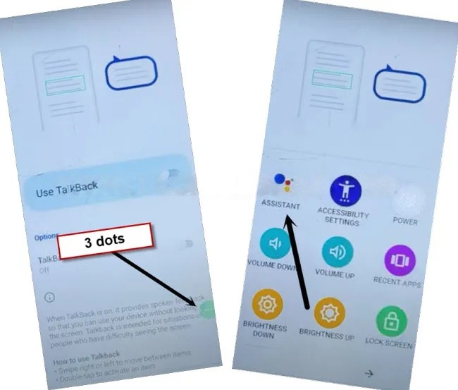 Navigate to Help through Assistant Account