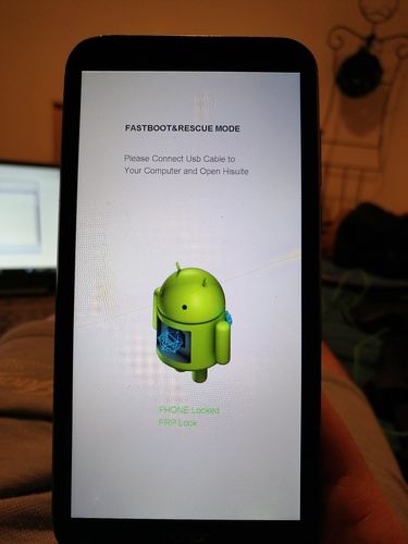 手機進入 Bootloader 模式